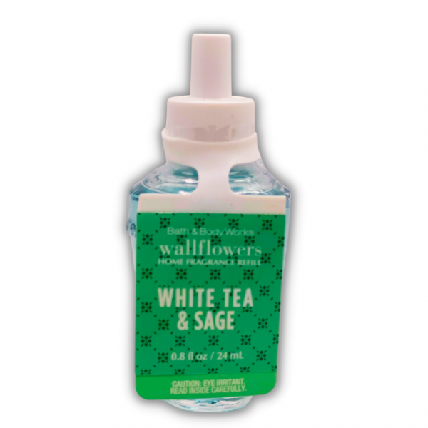 White Tea and Sage Fragrance Refill Blue Mountain Water