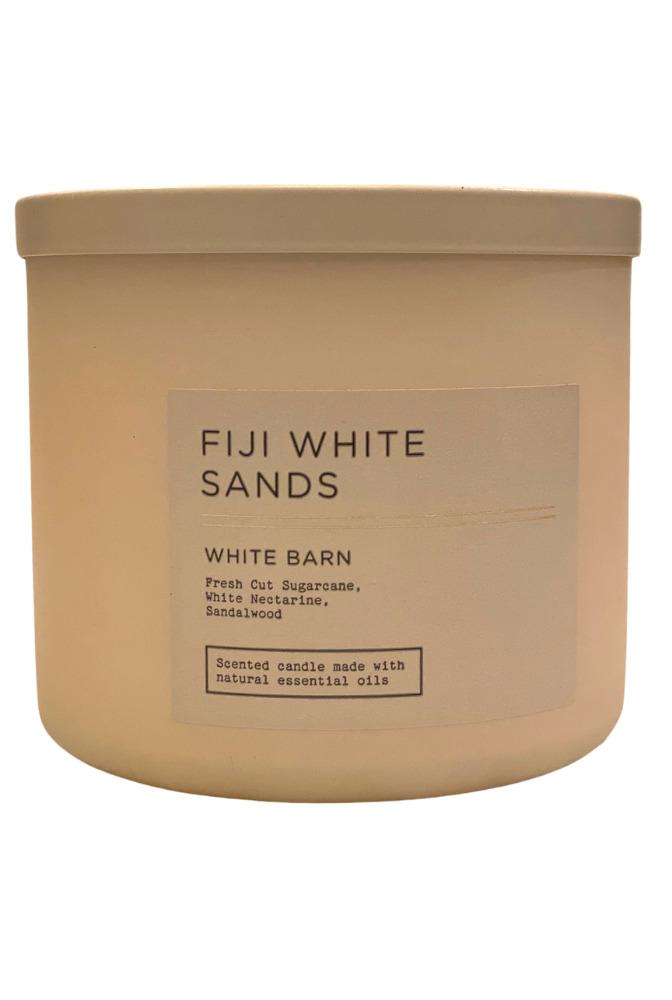 Fiji White Sands 3 Wick Scented Candle 14.5 oz Blue Mountain Water