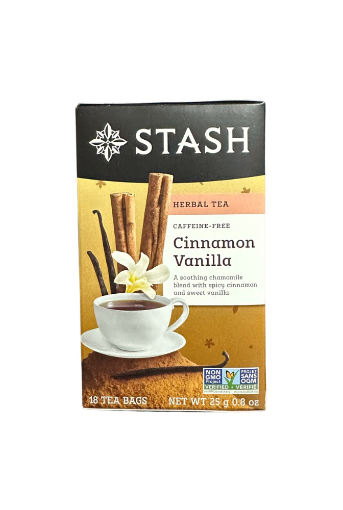 Cinnamon Vanilla Decaf Herbal Tea STASH 25g Blue Mountain Water