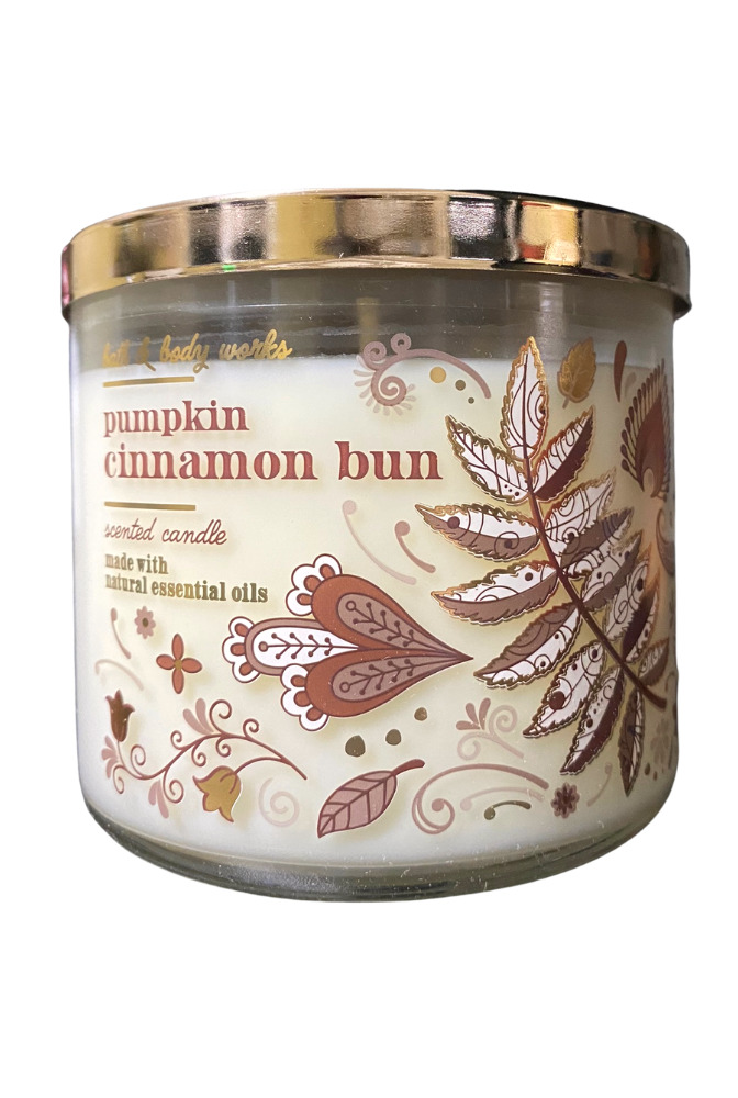 Pumpkin Cinnamon Bun Candle 14.5 oz Blue Mountain Water